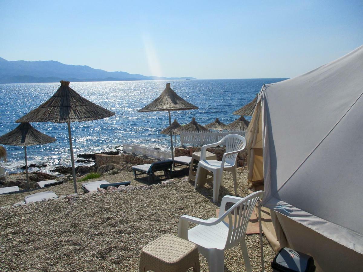 Glamour Camping Paradise Ksamil Hotell Exteriör bild